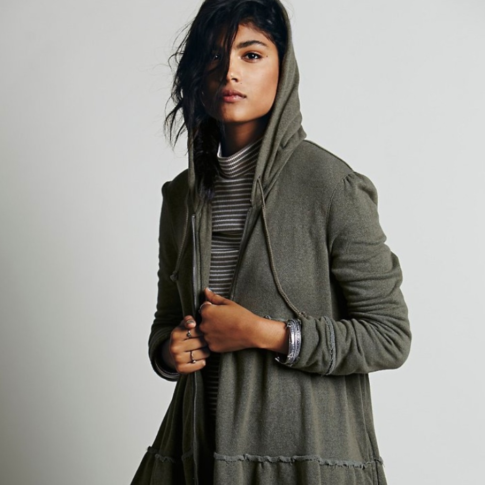 Free People Tiered Sweatshirt